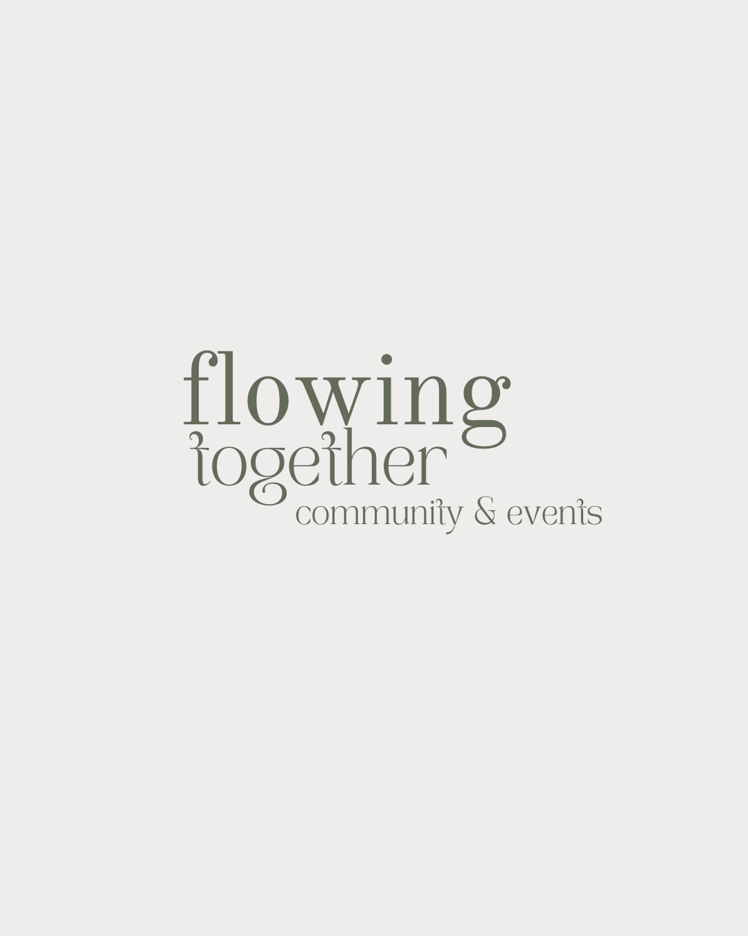 Flowing Together Community